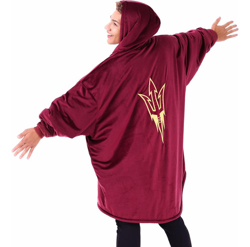Manta De Poliéster Tipo Sudadera The Comfy, Tamaño Único