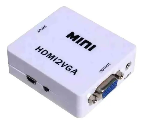 Convertidor vga a hdmi con audio sale