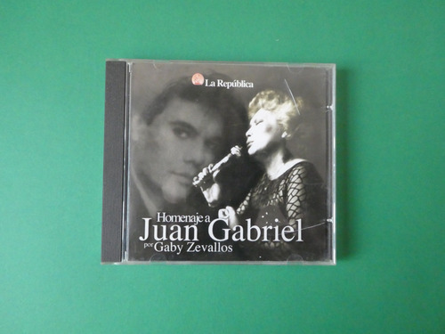 Cd Original Gaby Zevallos / Homenaje A Juan Gabriel / 1997
