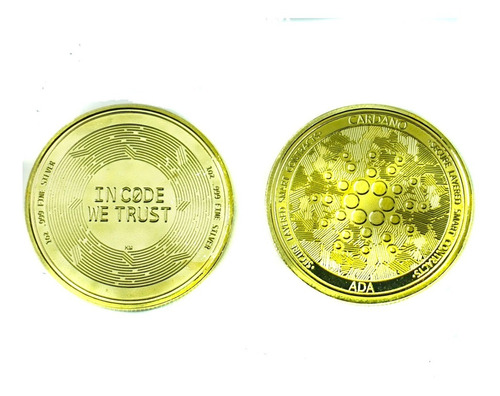 Ada Cardano Moneda Gold (bitcoin)  (entrega Inmediata) 