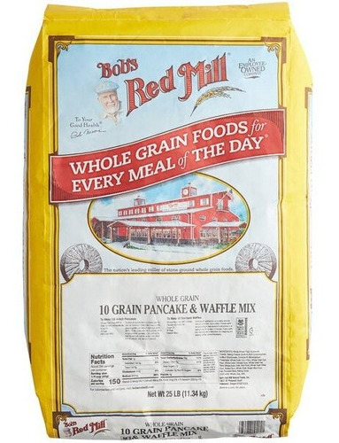 Bob's Red Mill Harina Pancake Mix 10 Granos  11.31kg 