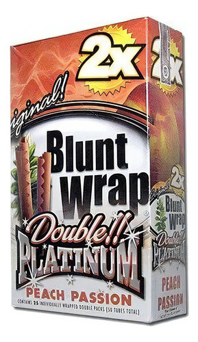 Blunt Wrap X25 Display Sabores Sabor Durazno