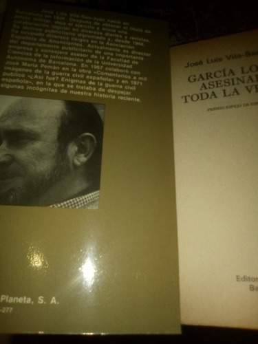 García Lorca Asesinado Toda La Verdad José Luis Vila San Jua (Usado)