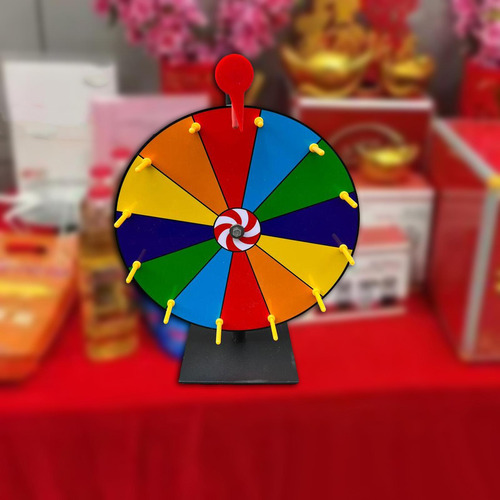 Rueda De Colores De Premio, Mesa De Rueda De, 50cm 6 Colores