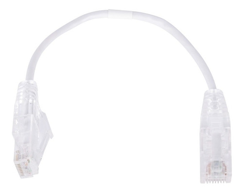 Cable De Parcheo Slim Utp Cat6 - 20 Cm Blanco