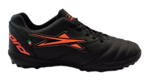 Tenis Eescord De Futbol Rapido Multitaco Negro Tf Originales