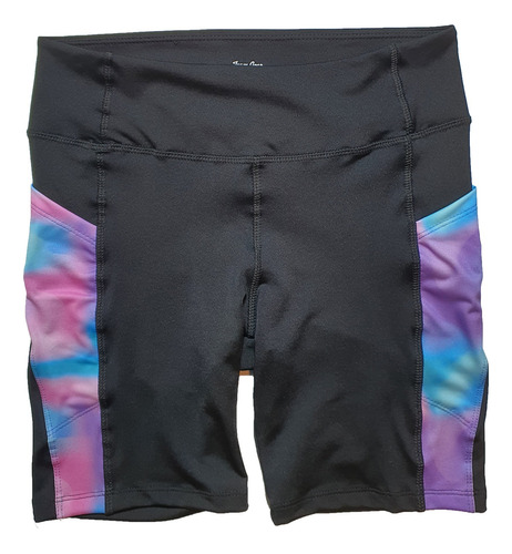 Biker Team Gear Running Mujer Flow Negro-multicolor Ras 