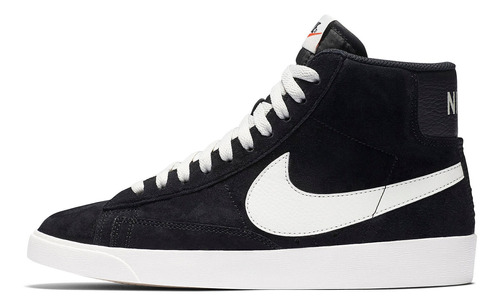 Zapatillas Nike Blazer Mid Vintage Suede Black Av9376_001   