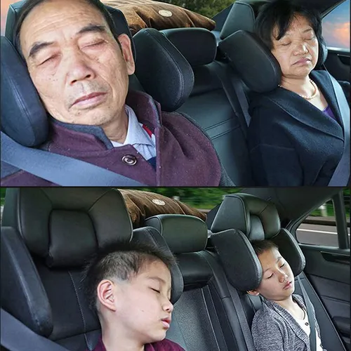 Aisheny Travel Neck Pillow Car Headrest Pillow, Car Seat