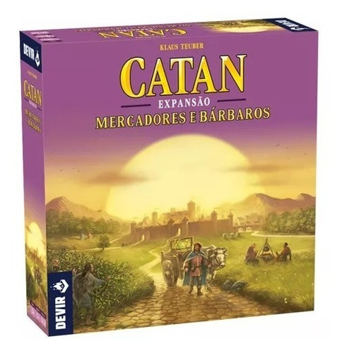 Jogo Catan Expansão Catan Devir Mercadores E Bárbaros Pt