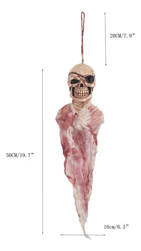 Yu 2pc Decoración De Halloween Scary Doll Colgante Dec