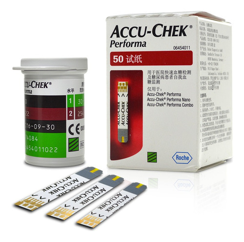 Tirillas Accu Chek Performa X10 X50 / 100 X 200 Unidades