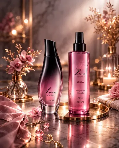 Kit Natura Luna Absoluta Colonia + Body Splash Glow 200ml