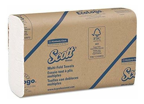 Toallas De Papel Scott® Multifold Con Bolsillos Absorventes