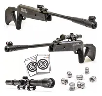 Comprar Rifle Aire Comprimido Nitro Piston Fox Bravo+ Mira+ Balines