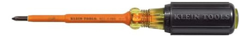 Klein Tools 633-4-ins Desarmador Aislado #1 Punta Phillips