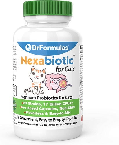 Drformulas Nexabiotic Probióticos Para Gatos En Polvo