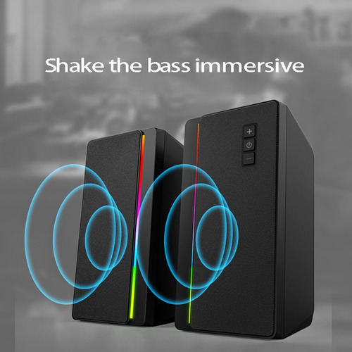 Altavoces Para Computadora Altavoces Estéreo Multimedia Rgb