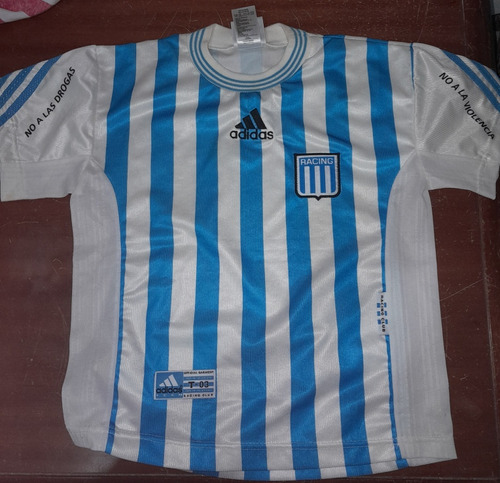 Camiseta De Racing Año 98 Talle 03
