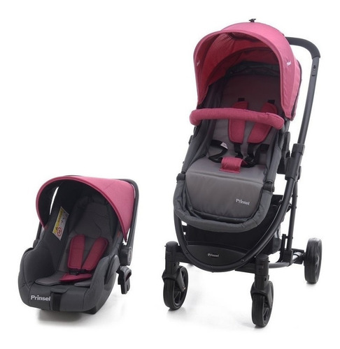 Carriola De Bebe Prinsel Prima Ts Portabebe/autoasiento