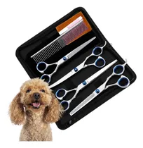 Comprar Kit De Tijeras De Peluquería Canina Para Mascotas\u002F Perros