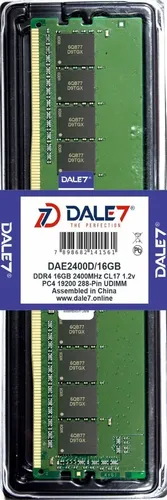 Memória Dale7 Ddr4 16gb 2400 Mhz Desktop 1.2v | Frete grátis