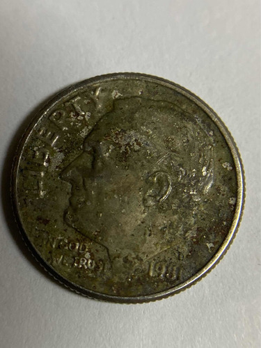 Moneda De Usa De One Dime De 1981 Envio Gratis