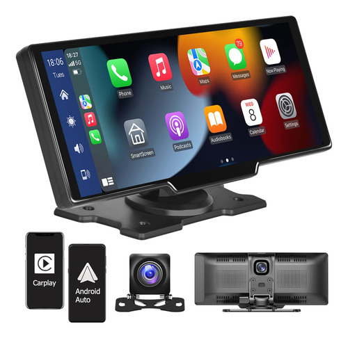 Hikity Estereo Portatil 9.3  Pantalla Tactil Android Auto Fm