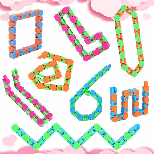 8pcs Fidgets Wacky Tracks Juguetes Fidget Para Niños ...