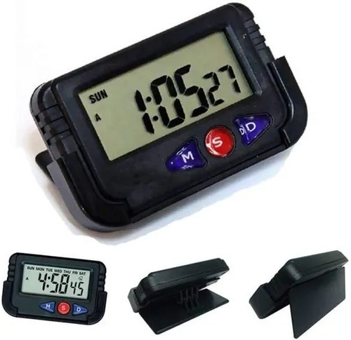 Reloj Digital Carro Automovil Cronometro Alarma Multifuncion