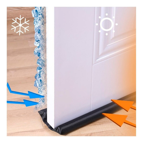 Pack X2 Cubre Puertas Aislante De Temperatura Bichos