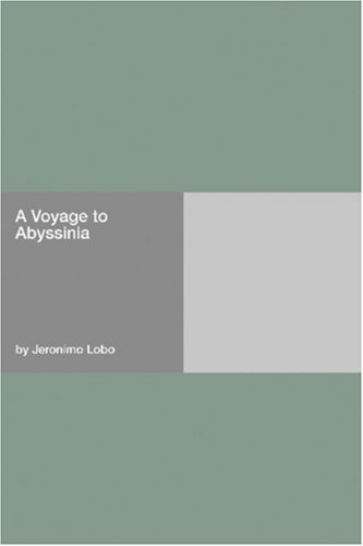 A Voyage To Abyssinia