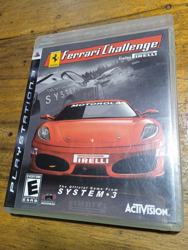 Ferrari Challenge Trofeo Pirelli Ps3 Playstation 3