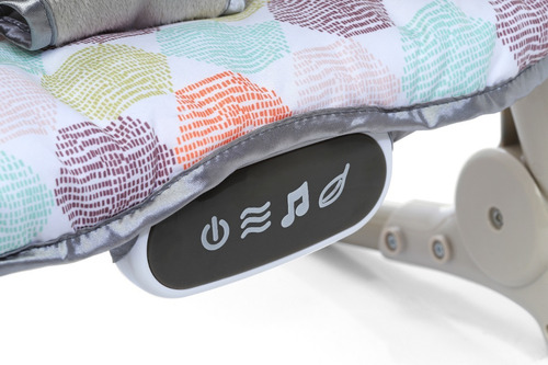 Silla Mecedora Bebe C/ 3 Posiciones Vibracion Y Musica 18 Kg