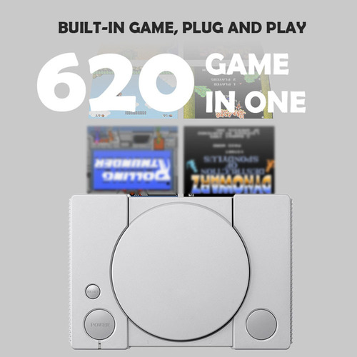 Imagem 5 de 6 de Nova Clássica Máquina De Jogo Ps1 De 8 Bits Mini-explos?o