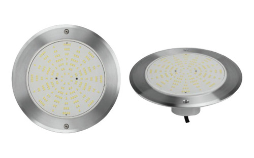 Reflector Super Plano De Acero Inox. Led 25w Rgb De Piscina