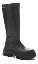 Comprar Bota Bucanera Savage Borcegos Caña Alta Cuero Cierre Moda