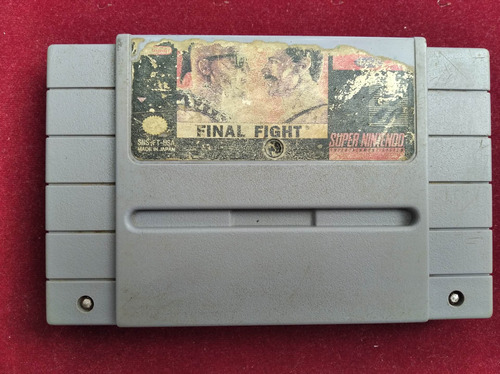 Final Fight ( Juego Super Nintendo Snes ) 12v   (1)_\(^o^)/_