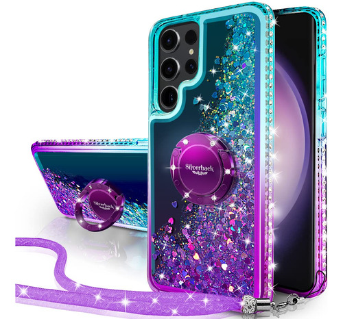 Funda Para Samsung Galaxy S23 Ultra, Glitter Holografico_b