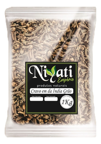 Cravo Da India Grão Selecionado 1 Kg Rápido - Niyati