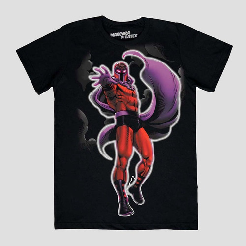 Playera Máscara De Látex Erik Lehnsherr - Marvel X- Men