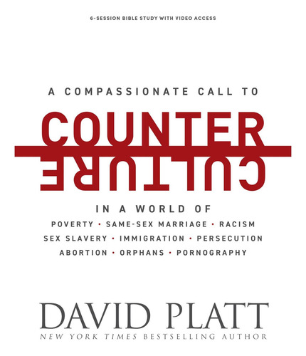 Libro: Counter Culture - Bible Study Book With Video Access