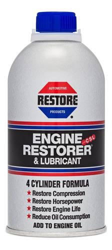 Restaurador De Motores Y Lubricante Restore () Formula Para.