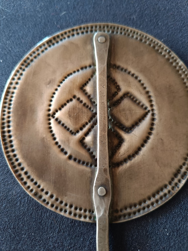 Joya Mapuche Tupu Flor (Usado)