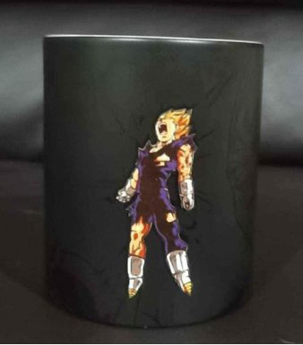 Taza Mágica 3d El Sacrificio De Vegeta - Dragón Ball Z