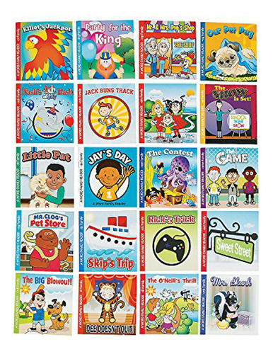 Fun Express Word Family Reader (20 Piezas) - 20 Piezas - Act