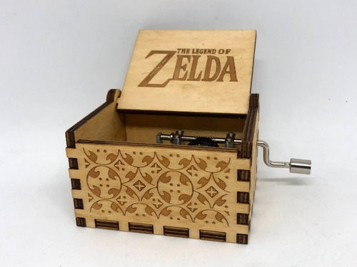 Caja Musical Zelda Wood Music Cajita