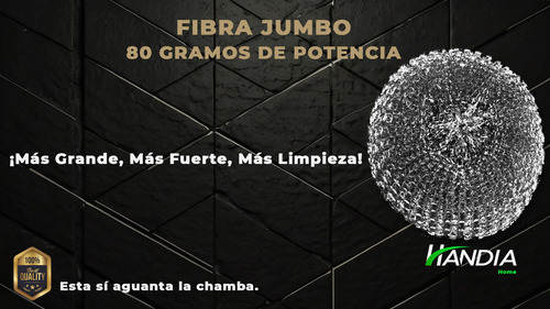 Esponja Multiuso Handia Fibra Lavatrastes 80g Jumbo