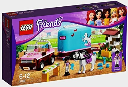 Lego 3186 Amigos De Emma Remolque Para Caballos