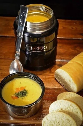 Termo Para Comida Thermos De Acero Inox Boca Ancha De 0,5 L